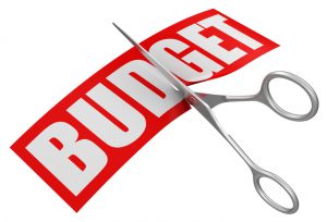 Image of a budget cut