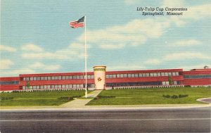 Postcard of the Lily Tulip Cup Building