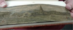 image of a fore-edge painted book