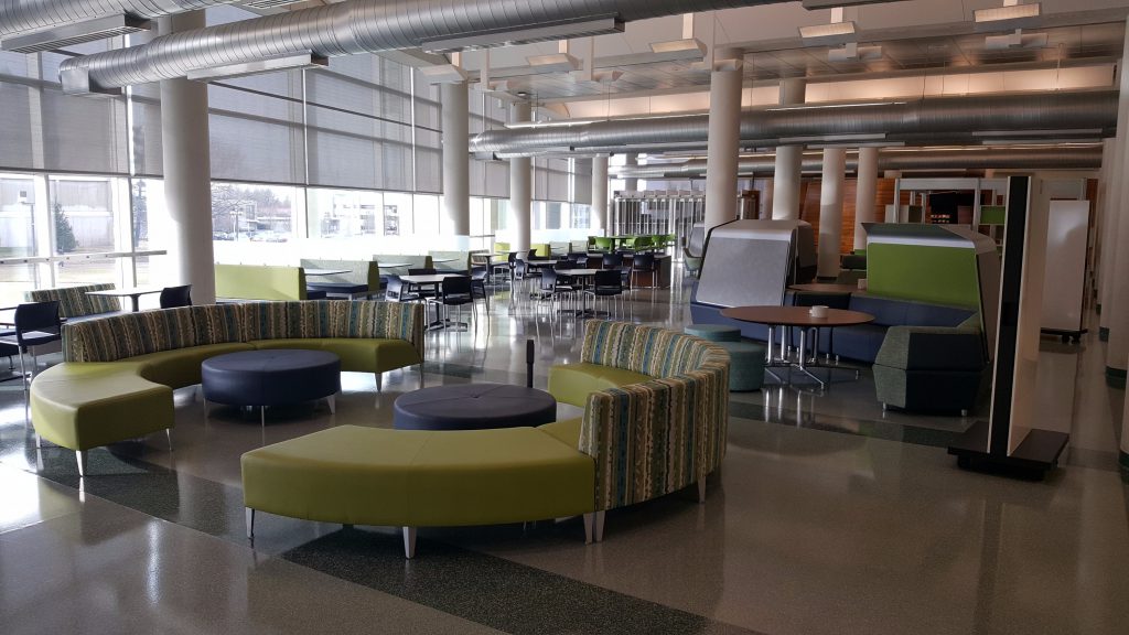 Lobby of Duane G. Meyer Library Gets Renovated - Library Notes