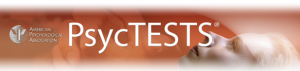 Logo of the PsycTESTS e-resources