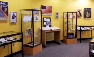 Photo of the Military Collections Exhibit