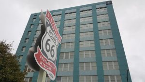 Photo of the Birthplace of Route 66 sign