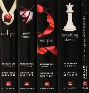 Twilight Saga spines