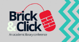 Logo of the Brick & Click academic library conference