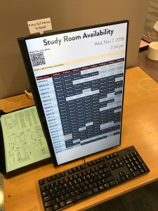 Study Room Booking Interface