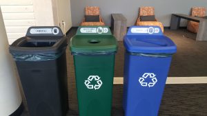 Recycling receptacles