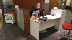 Service point in the U of Central Missouri Library