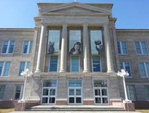 photo of the front of Carrington Hall