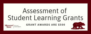 Banner about Assessment of Student Learning Grants