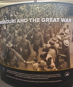 Missouri and the Great War exhibit