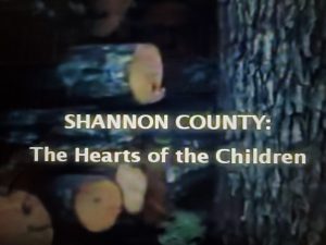 Still image from the documentary film, Shannon County: The Hearts of the Children