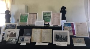 Black History Month display