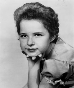 Brenda Lee as a young teen