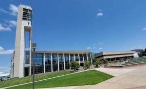 Exterior of MSU's Duane G. Meyer Library