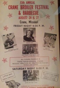 Poster for the 1966 Crane Broiler Festival