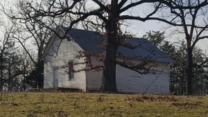 Cedar Bluff School House in Stone County, Missouri