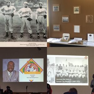 photo montage of Negro Leagues