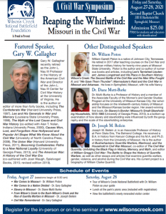 Civil War Symposium Flyer