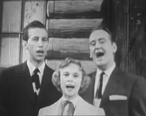 Porter Wagoner, Jean Shepherd, and Red Foley sing "A Satisfied Mind"