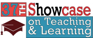 Logo: Stylized graduation cap and words "FCTL 37th Showcase on Teaching & Learning"