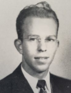 1950 yearbook photo of Ken Meyer