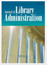 Library employees are published in this journal. It is called the Journal of Library Administration. 