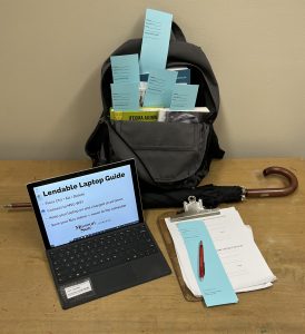 sample of campus delivery items