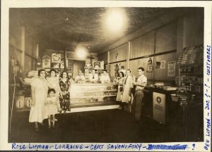 A 1938 photograph of Lipman Grocery